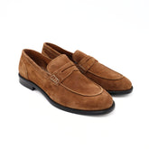 MINORONZONI MOCASSINO 2S505 C66 CAMOSCIO CUOIO